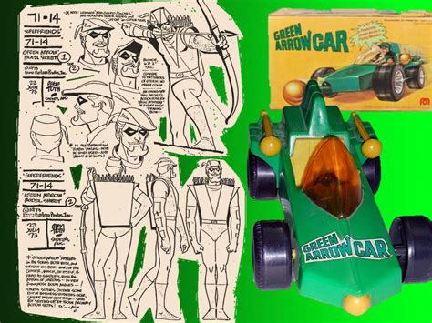 daves comic heroes blog green arrows arrowcar