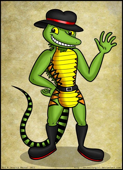 Leo The Lizard by MeckelFoxStudio on DeviantArt