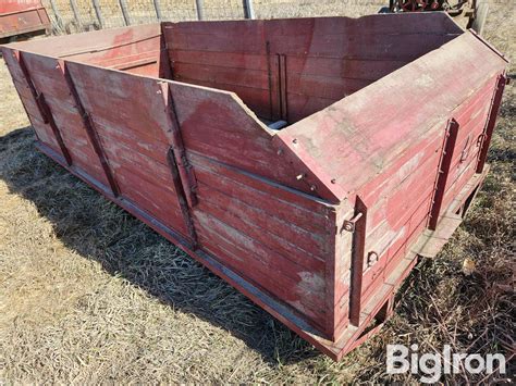 barge wagon box bigiron auctions