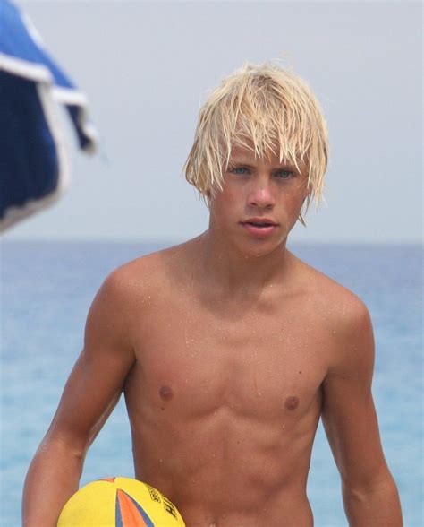 Stunning Beach-Blonde Boy