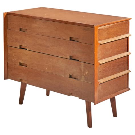 American Designer, Dresser, Wood, USA, 1950s For Sale at 1stDibs
