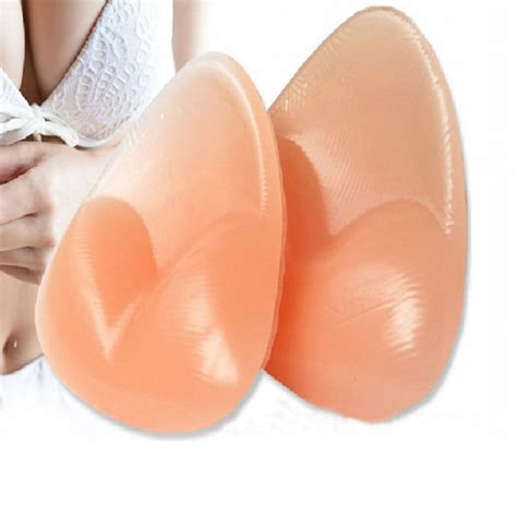 Bra and Bikini Gel Inserts for Summer Waterproof Silicone Triangle Push