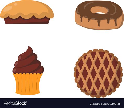 Bakery products Royalty Free Vector Image - VectorStock