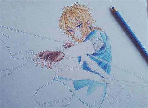 Sketchy sketch Link | Zelda Amino