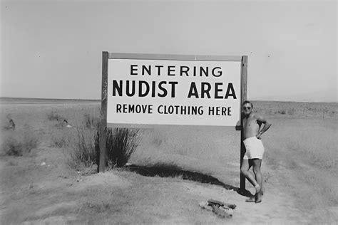 Vintage Nudist Area Sign Photo: Funny Bathroom Art Decor - Etsy