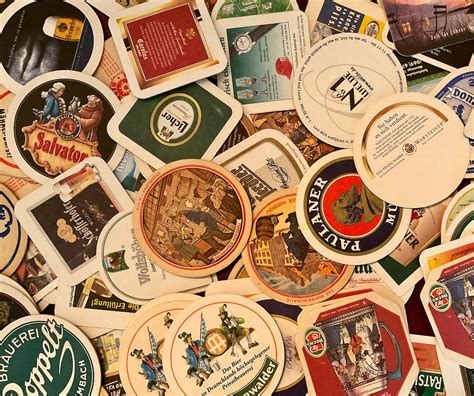vintage beer coasters    world etsy