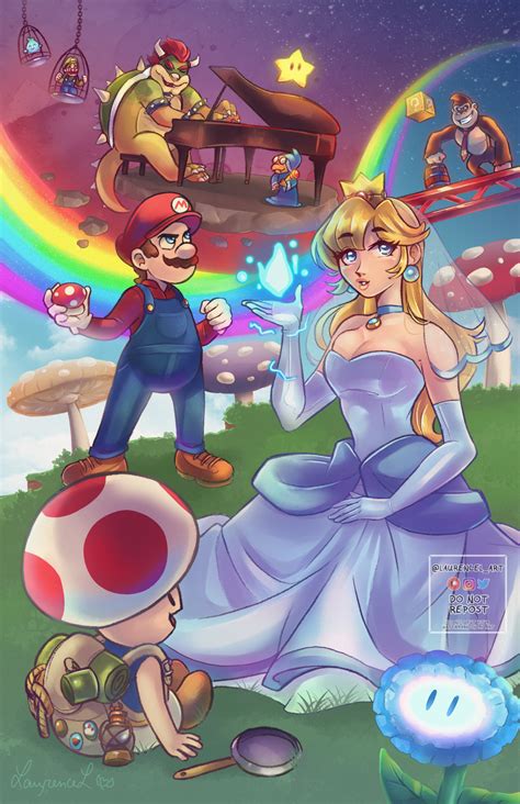 LaurenceL Art — I really enjoyed watching the Super Mario Bros....