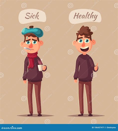 Healthy Sick Stock Illustrations – 54,686 Healthy Sick Stock