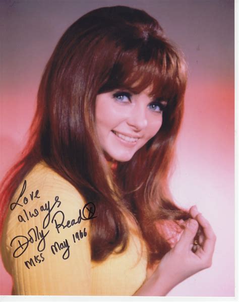 Dolly Read - Playboy Playmate 1966 May 8x10 Signed Photo w/ COA Model