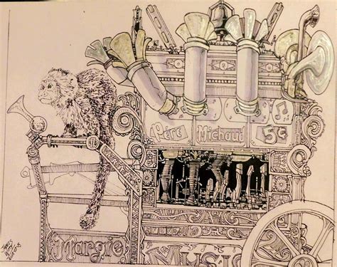 The Organ Grinder's Monkey by JimWitty on DeviantArt
