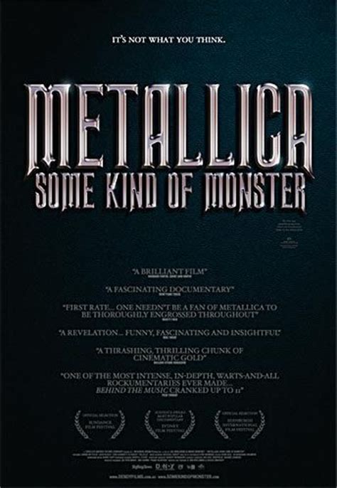 METALLICA: SOME KIND OF MONSTER | Movieguide | Movie Reviews for Christians