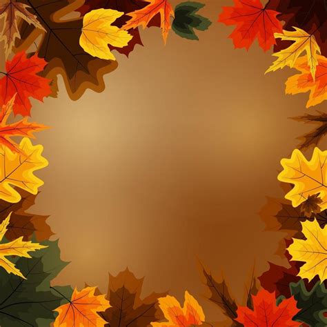 Shiny Autumn Leaves Banner Background 2462839 Vector Art at Vecteezy