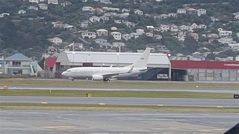 What is this plane at Wellington airport? No markings other than a