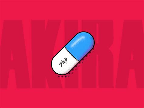 Dribbble - Akira pill.png by Anton Reznichenko