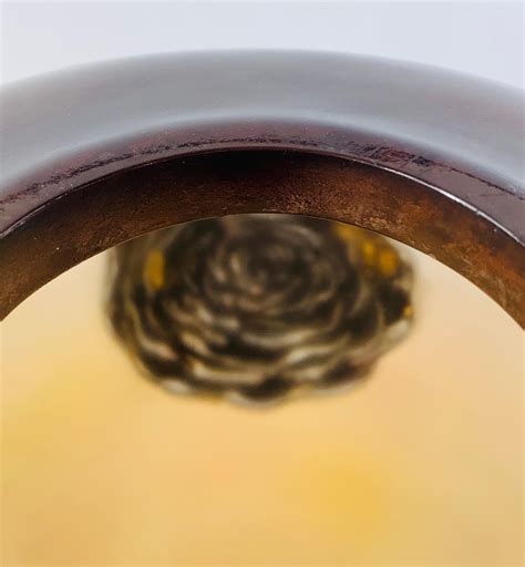 Vintage Asian Amber Glass Vase or Urn For Sale at 1stDibs | asianamber