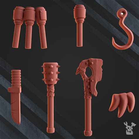 vultures alternative weapons bits set  dakkadakk forge  generals eu