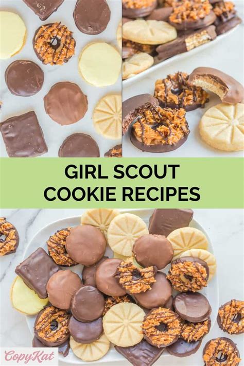 Girl Scout Cookie Recipes - CopyKat Recipes