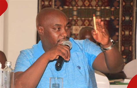 senator enock wambua insists kalonzo    candidate