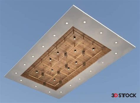 ready  sketchup ceiling models  pieces  stock  models