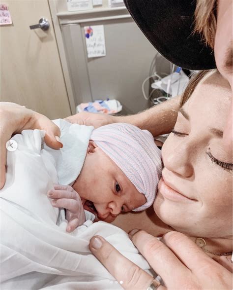 Joy-Anna Duggar cries in photos from daughter Evelyn's birth as she looks back at holding her ...