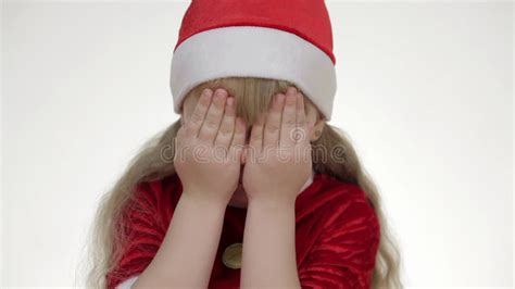 Kid girl showing shh stock footage. Video of childhood - 62262616