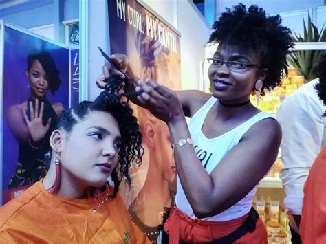 Behind the scenes at the African Hair and Beauty Show