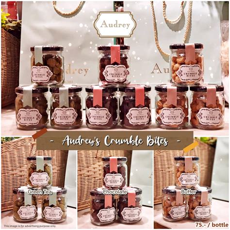 Crumble bites 3 รส... - Audrey Cafe & Bistro | Facebook