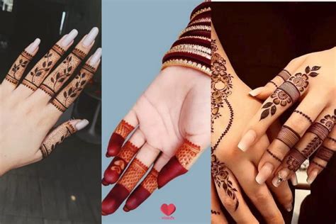 Handpicked Finger Mehndi Designs With Unique And Spectacular Style ...