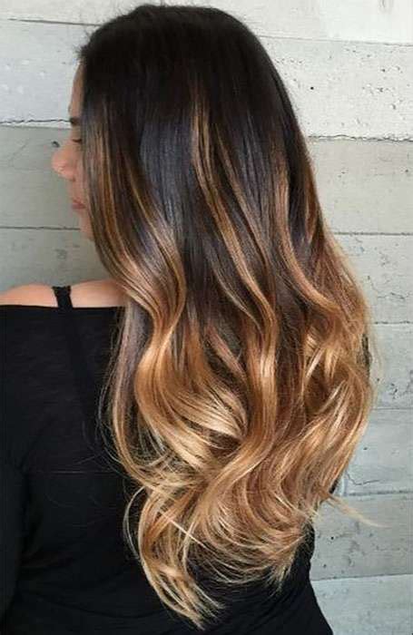 Brown Hair Streaks For Black Hair