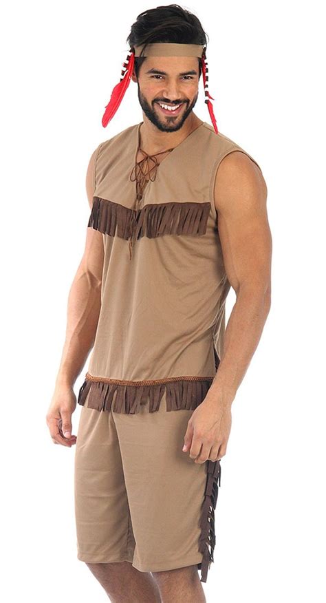 Fantasia De Indio Carnaval - Fantasia Índio Curto Americano Adulto Carnaval Roupa + Faixa - 7 Artes ...