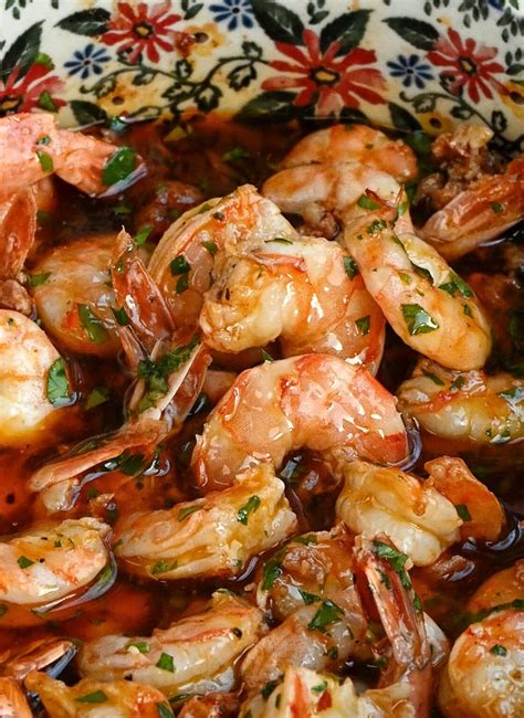 Air Fryer Garlic Shrimp - Supergolden Bakes