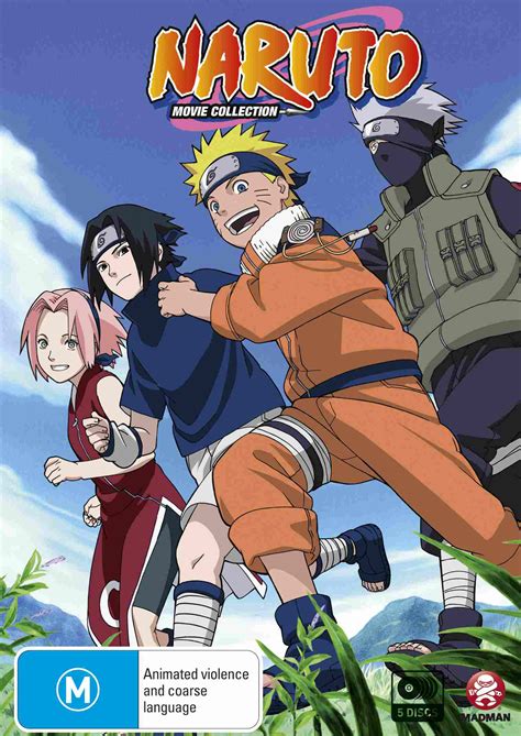 Naruto Anime Movies DVD and Blu-ray Cover Gallery
