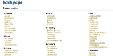 main reasons  avoid backpage dating classifieds