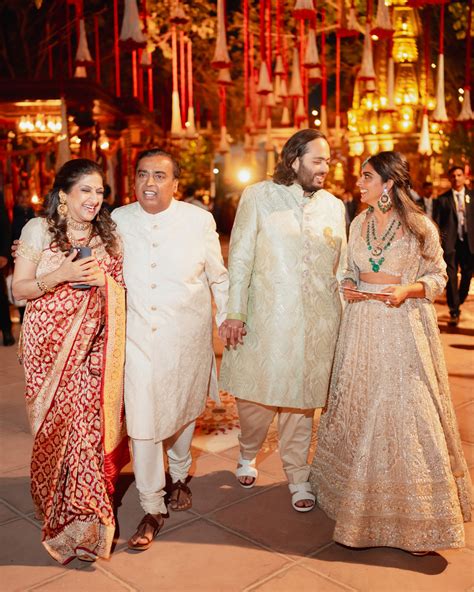 anant ambani radhika merchants pre wedding bash pics
