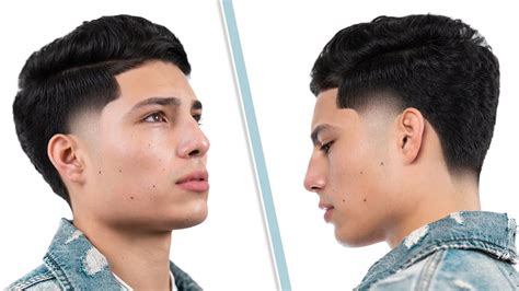flawless blowout taper fade haircut tutorial youtube