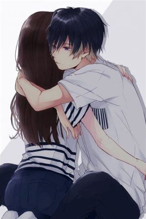 Cute Anime Girls Hugging ~ Ghalibah Muntashirah