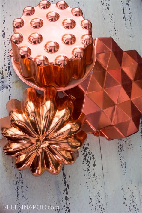 Decorating with Copper Molds - Thrifty Style Team - 2 Bees in a Pod