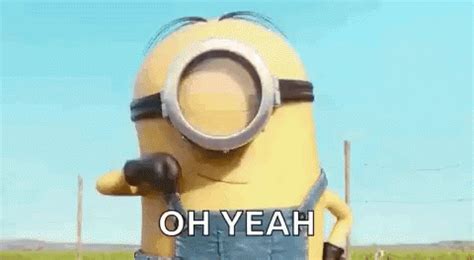 Minions Oh Yeah GIF - Minions OhYeah ThumbsUp - Discover & Share GIFs