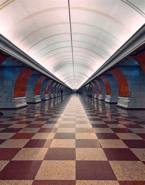 Savelovskaya Metro Station, Moscow, Russia. : r/europe