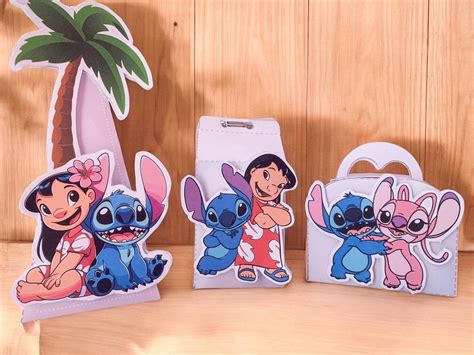 Personalizados Lilo E Stitch Para Imprimir - Kit de Personalizados Lilo e Stitch | Elo7 Produtos Especiais