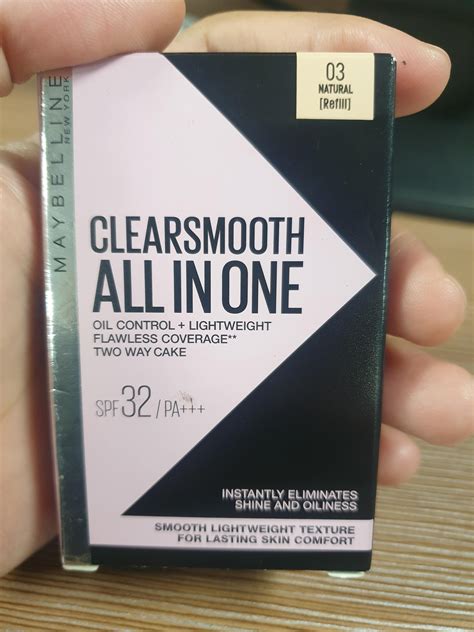 Clear smooth all in one powder foundation by Maybelline philippines