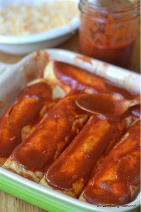 Cheese and Onion Enchiladas • 30 minutes!