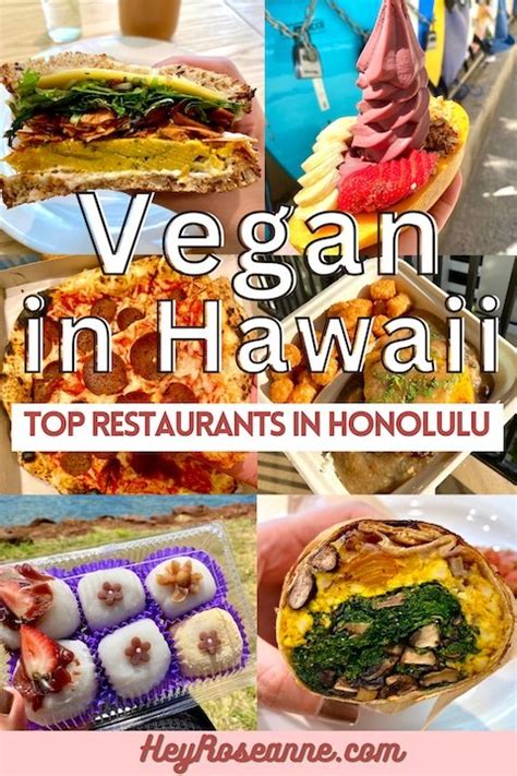 12 Vegan Restaurants and Vegan Options in Honolulu, Hawaii