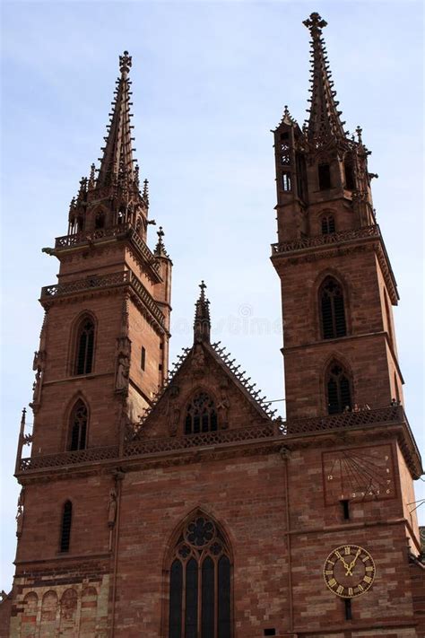 Basel Minster stock photo. Image of switzerland, minster - 44330200