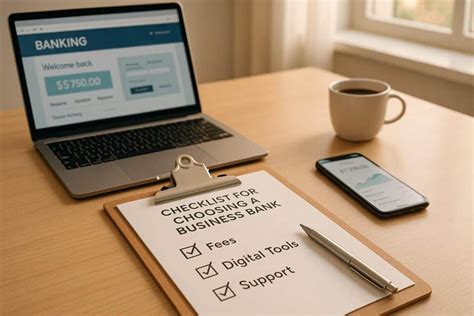Checklist for Choosing a Business Bank