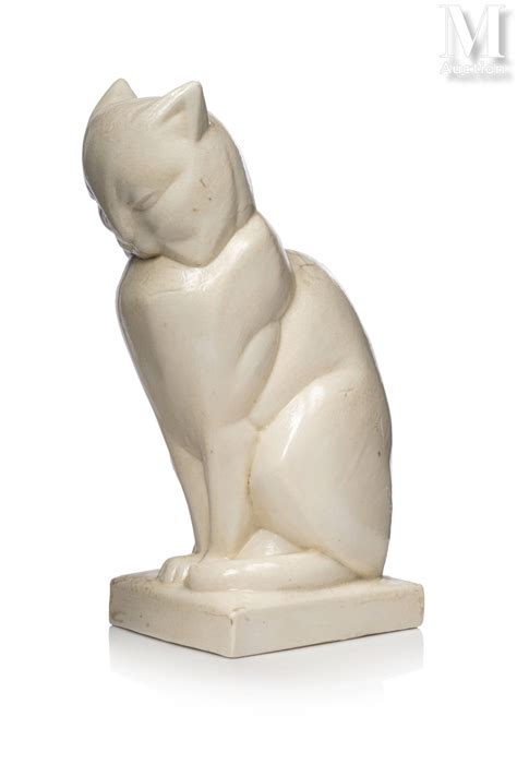 Jan & Joël Martel | Chat Assis (1925) | MutualArt