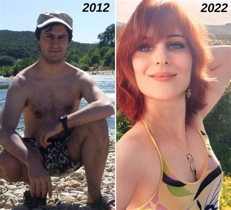 Before/After (MtF Transgender) by dinoradar on DeviantArt