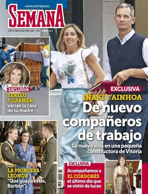 Iñaki Urdangarin y Ainhoa Armentia trabajan juntos en una constructora