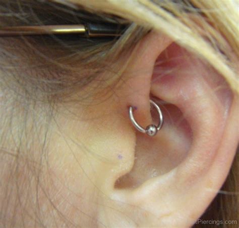 Awesome Anti Helix Piercing