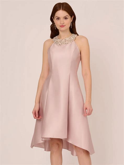 adrianna papell embellished mikado dress bellini  john lewis partners